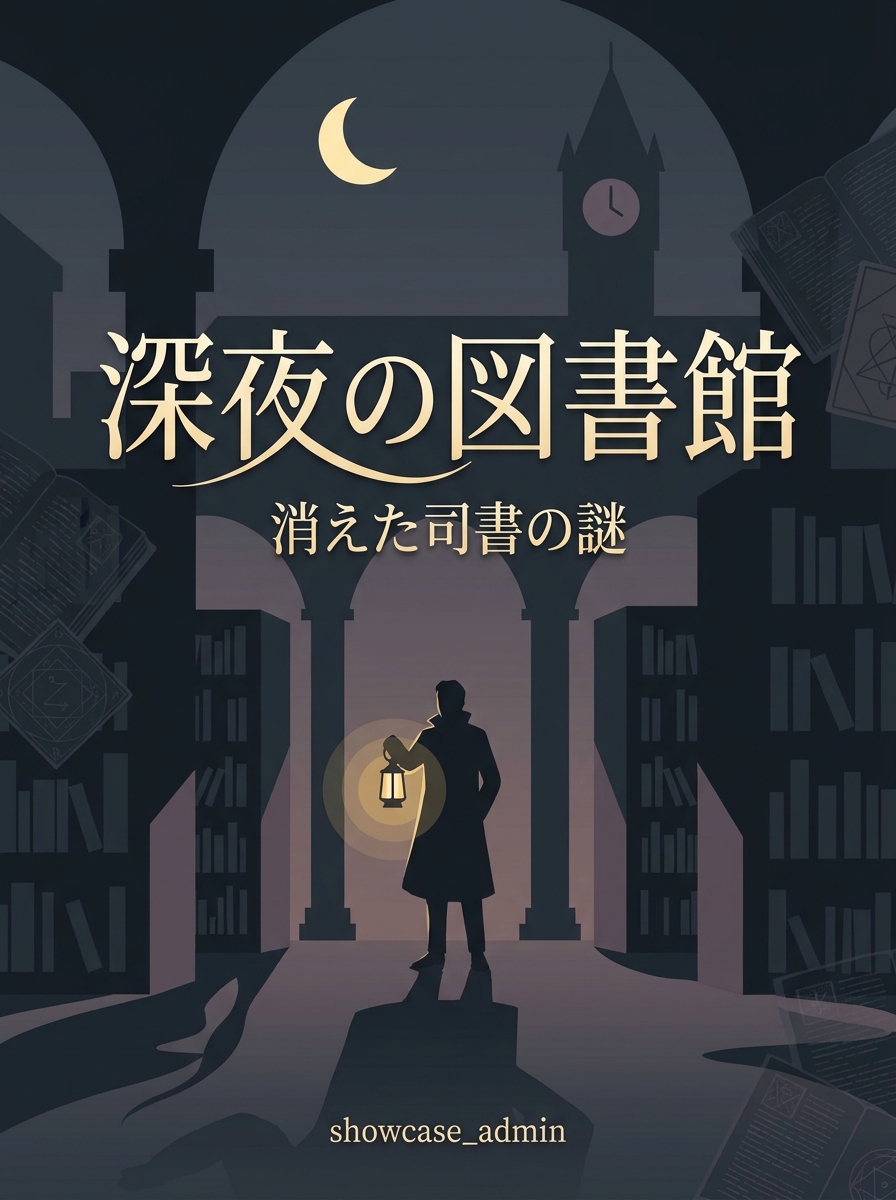 深夜の図書館 ― 消えた司書の謎