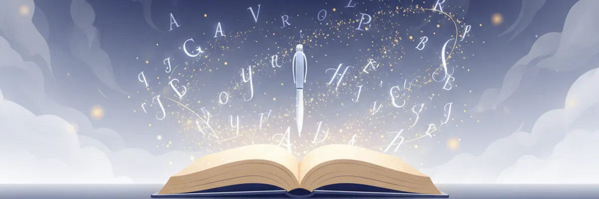 AIが本をゼロから自動生成するイメージ